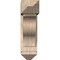 Ekena Millwork Funston Arts and Crafts Smooth Bracket w/ Offset Brace, Douglas Fir, 7 1/2"W x 22"D x 26"H BKT0806X22X26FST03SDF - alternate 3